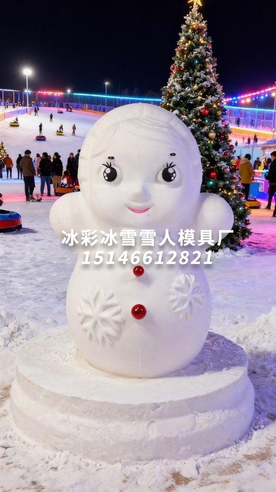 俄式套娃款雪人模具