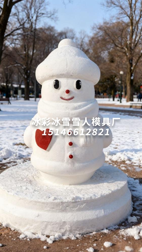 爱心雪人模具