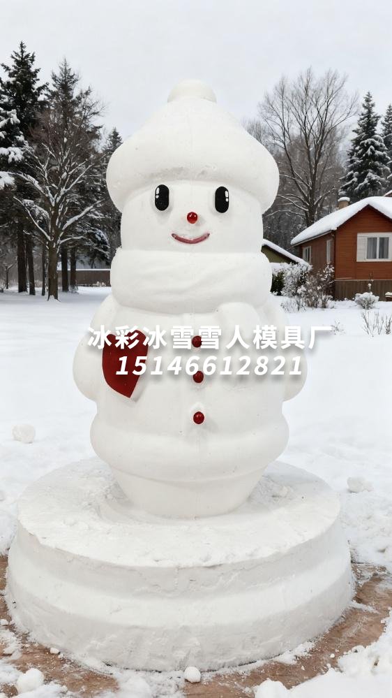 爱心雪人模具