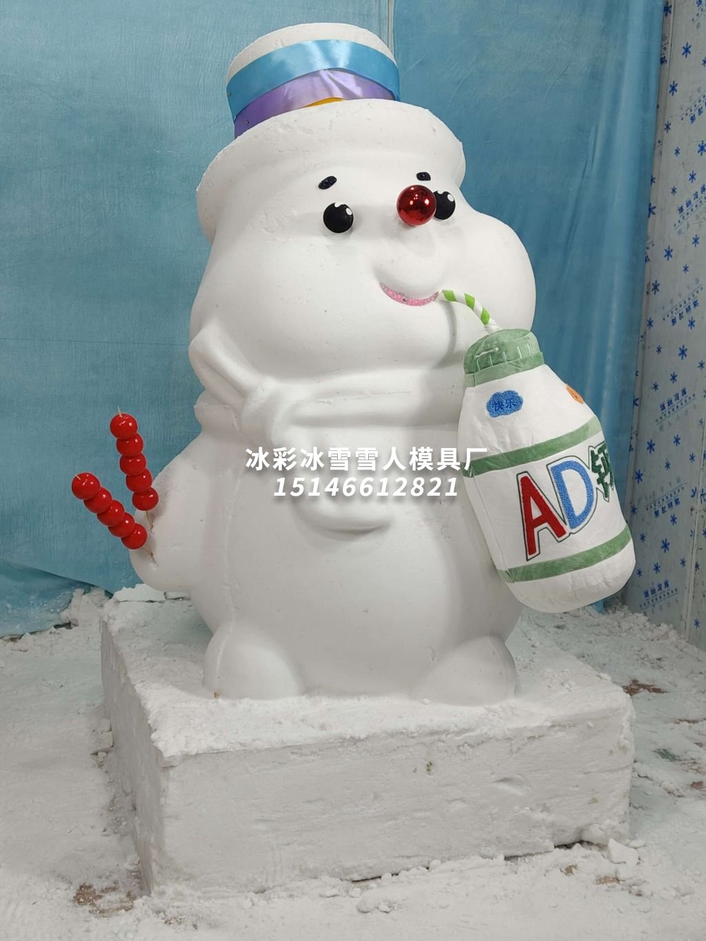 冰彩冰雪雪人模具厂15146612821