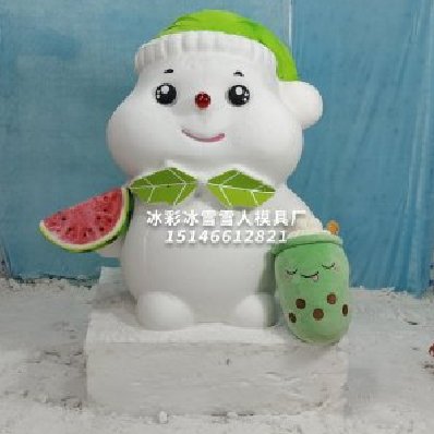 糖糖雪娃雪人模具|冬季景观的“效率神器”